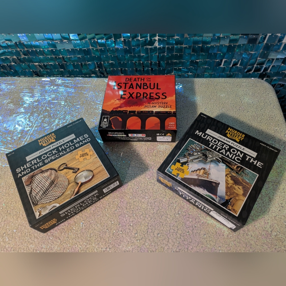 Mystery Puzzle Bundle - 3x 1000 Pieces